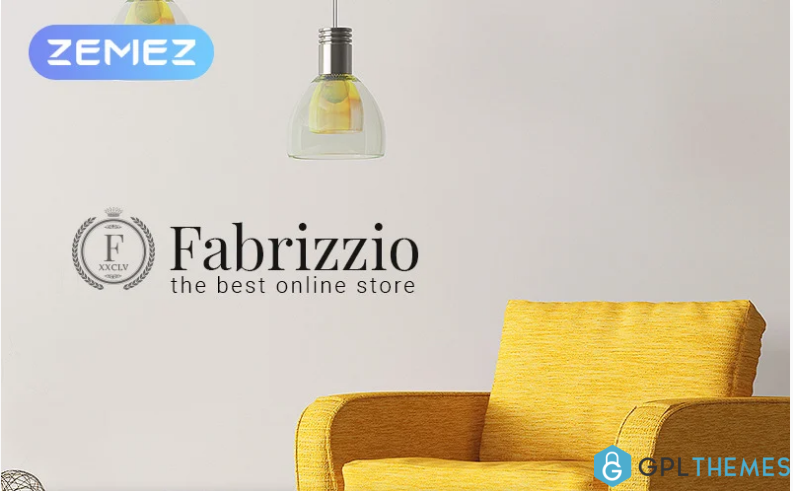 Fabrizzio Furniture Store WooCommerce Theme