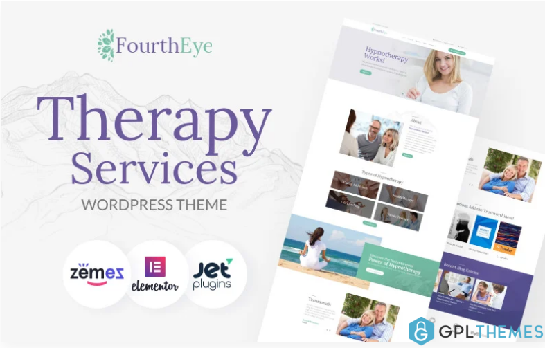 FourthEye Therapy Services Multipurpose Classic Elementor WordPress Theme