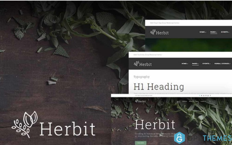 Herbit WordPress Theme