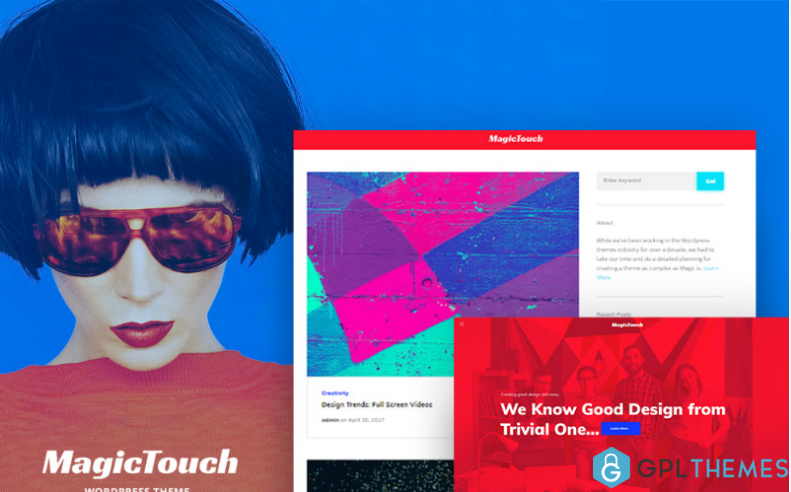 MagicTouch Web Design Studio Responsive WordPress Theme