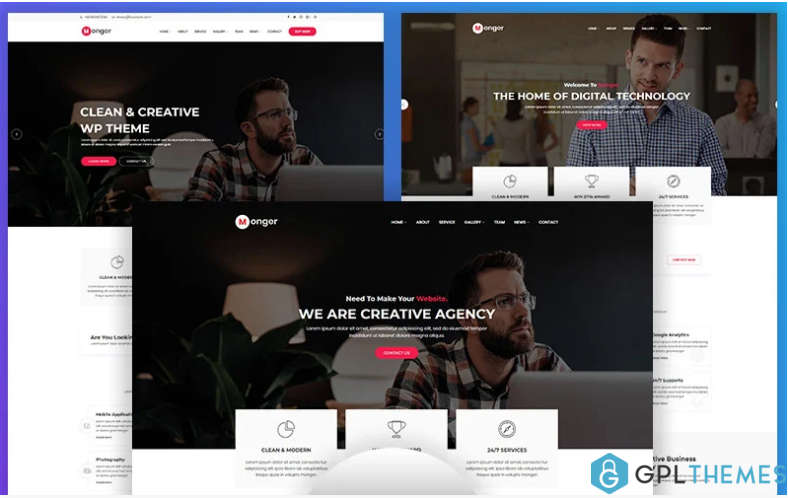 Monger Multipurpose Responsive WordPress Theme