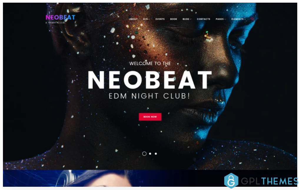 Neobeat Night Club Entertainment WordPress Theme