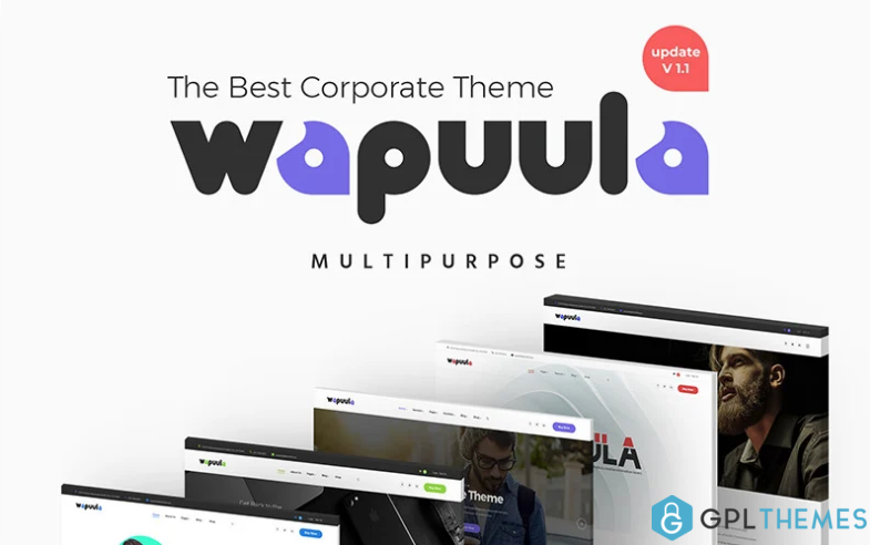 Wapuula Multipurpose Corporate WordPress Theme