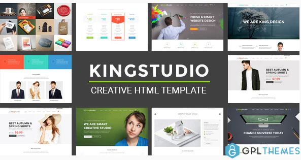 Kingstudio MultiPurpose HTML Template