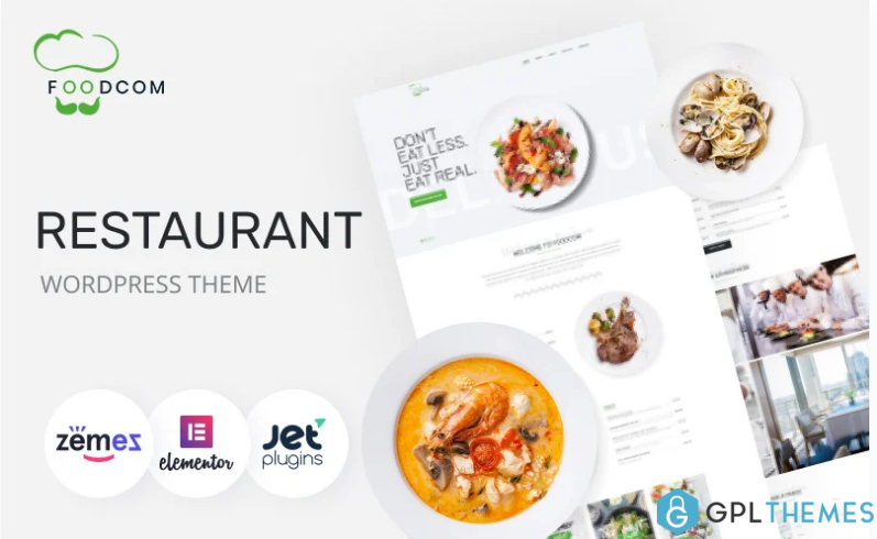 Foodcom Restaurant Elementor WordPress Theme