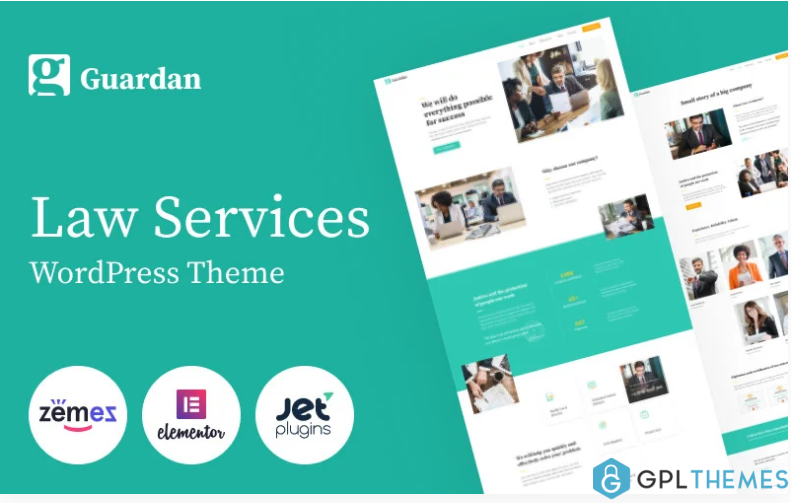Guardan Law Services Multipurpose Classic Elementor WordPress Theme