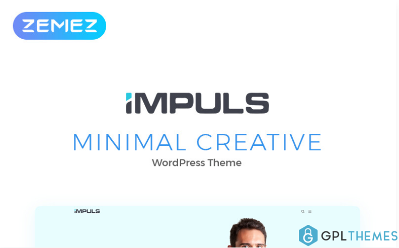 Impuls Minimal Creative Business Elementor WordPress Theme