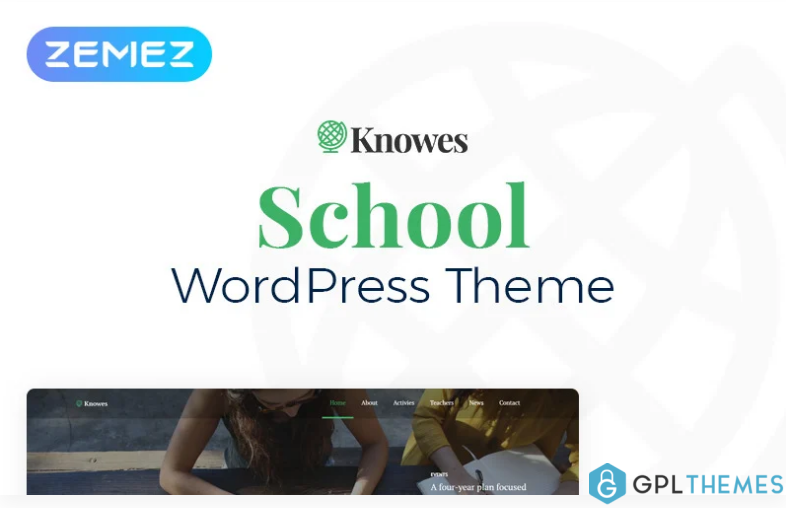 Knowes Education Multipurpose Modern Elementor WordPress Theme