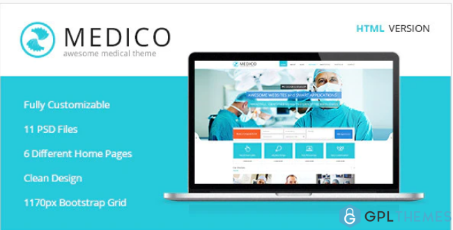 Medico Medical Health HTML5 Template