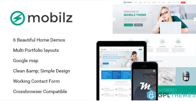 Mobilz Responsive Multi Purpose HTML Template