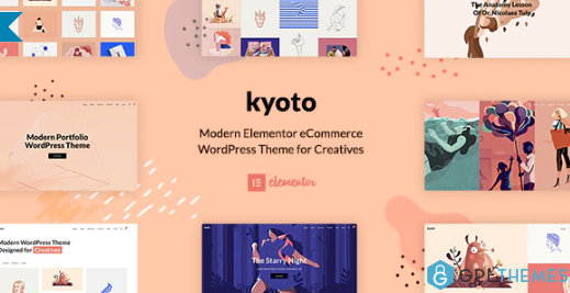 Kyoto Innovative Portfolio Theme for Creatives