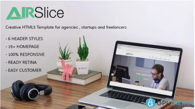 AirSlice HTML Creative Responsive Template