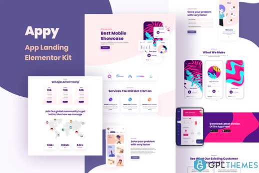 Appy Sales Landing Page Template Kit 1