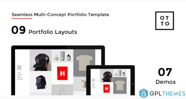 OTTO Seamless Multi Concept Portfolio Template
