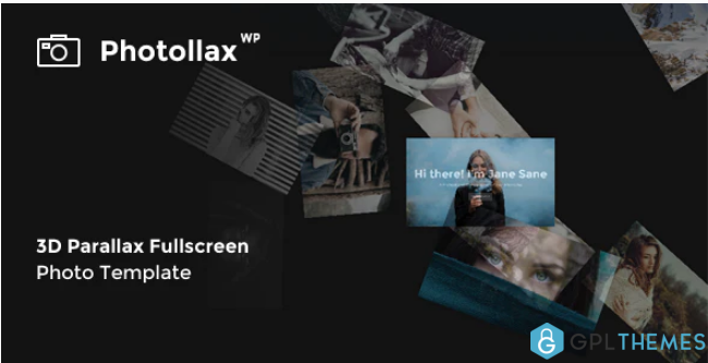 Photollax Creative Photography WordPress Theme