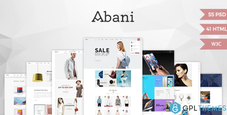 Abani – Multi Purpose eCommerce HTML Template