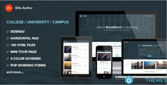 Atena College and University template