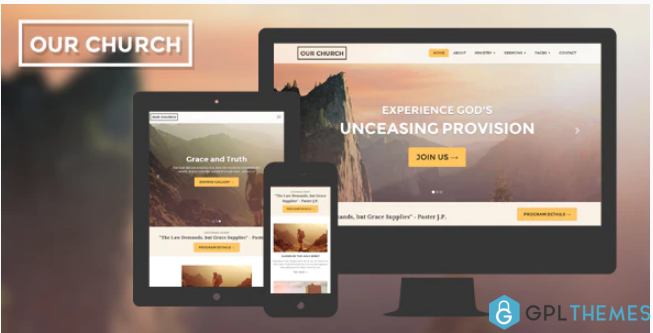 Church Responsive HTML5 Website Template