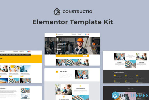 Constructio Architecture Construction Template Kit