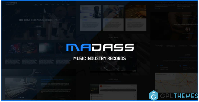Madass Music Industry HTML Template