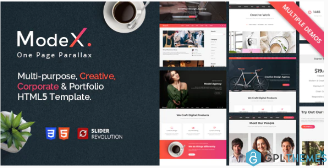 Modex One Page Parallax