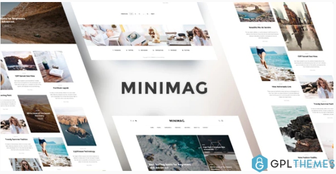 MINIMAG Magazine Blog HTML Template