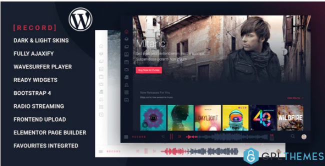 Rekord Ajaxify Music Events Podcasts Multipurpose WordPress Theme