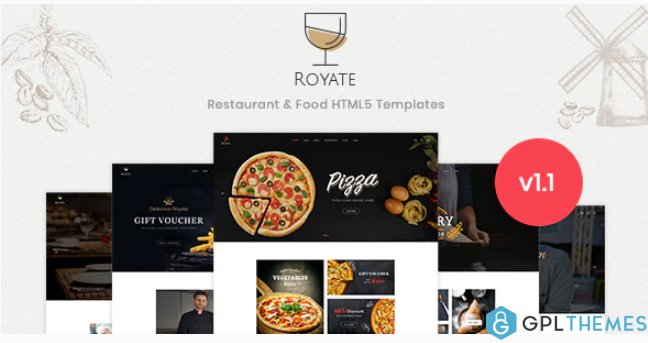 Royate Restaurant HTML5 Template