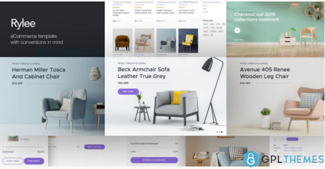 Rylee eCommerce Business HTML Templates