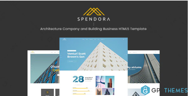 Spendora Architecture and Building Business HTML Template