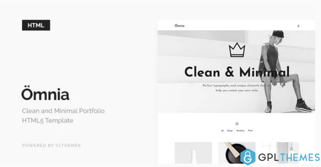 Omnia Clean and Minimal Portfolio HTML5 Template