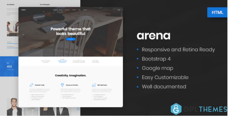 Arena Business Agency HTML5 Template