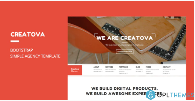 Creatova Bootstrap Agency Template