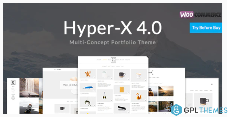 HyperX Responsive Wordpress Portfolio Theme