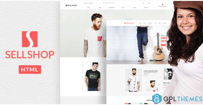 Sell Shop Fashion Store HTML Template