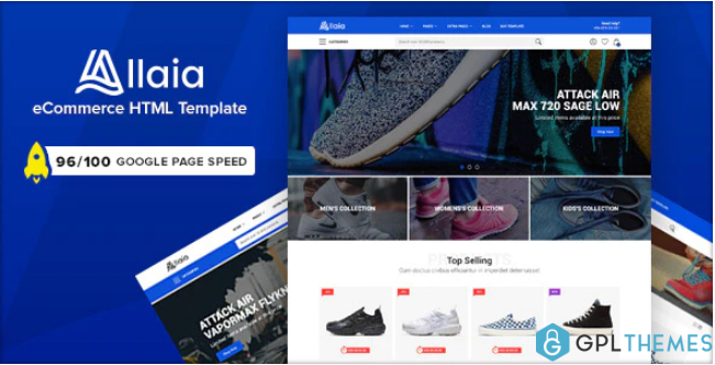 Allaia eCommerce HTML Template