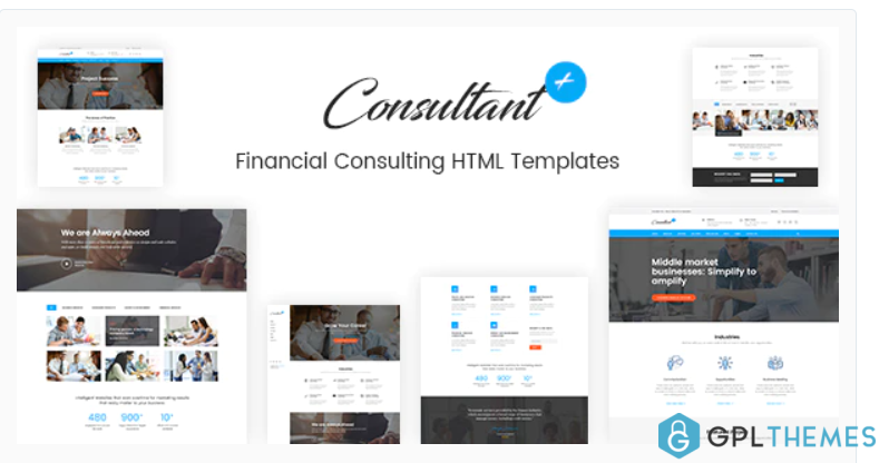 Consolution Financial Consulting HTML Templates 1