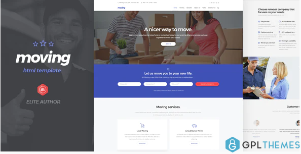 Moving Logistic HTML5 Template