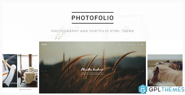 Photofolio Photography Portfolio HTML Template