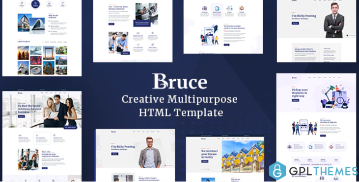 Bruce Creative Multipurpose HTML Template
