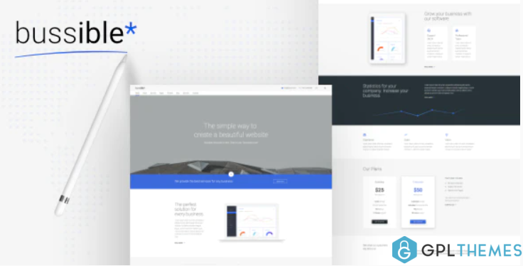 Bussible Soft Material Corporate Finance Startup HTML Template