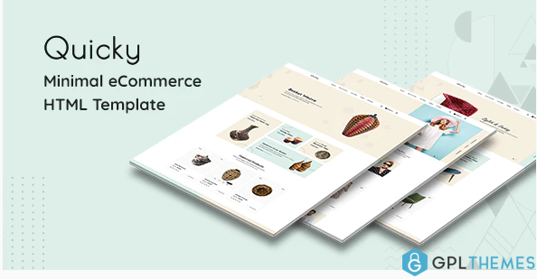 Quicky Minimal eCommerce HTML Template