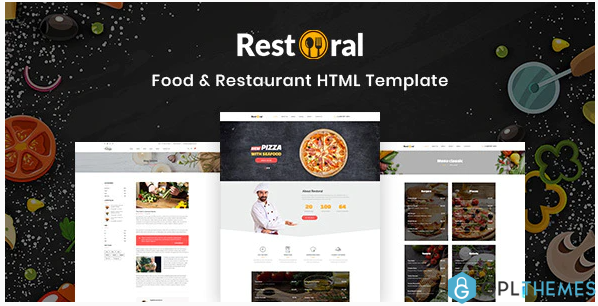 Restoral Food Restaurant HTML Responsive Bootstrap 4 Template