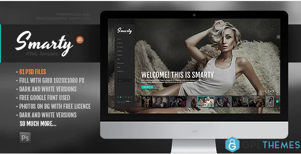 Smarty Creative Agency Portfolio Template with RTL Version