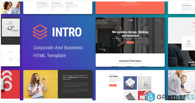 INTRO Corporate And Business HTML Template