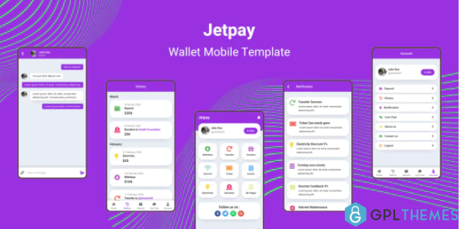 Jetpay Wallet Mobile Template