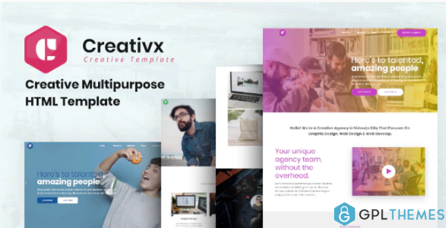 Creativx Creative Multipurpose HTML Template