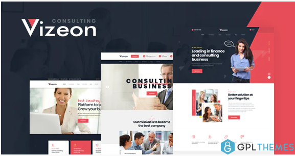 Vizeon Business Consulting HTML Template
