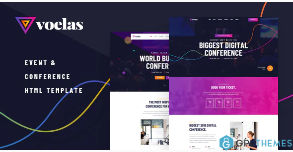 Voelas Event Conference HTML Template
