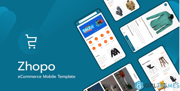 Zhopo eCommerce Mobile Template